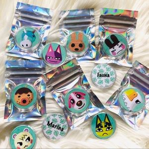 Animal Crossing custom Amiibo coins (set of 3)